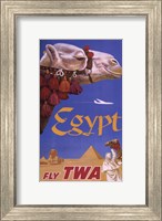 Egypt - Fly TWA Fine Art Print