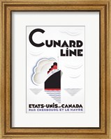 Cunard Line - Canada Fine Art Print