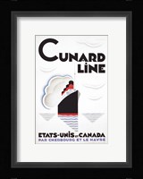 Cunard Line - Canada Fine Art Print