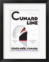 Cunard Line - Canada Fine Art Print
