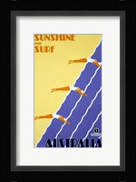 Australia - Sunshine and Surf Fine Art Print