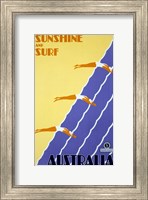 Australia - Sunshine and Surf Fine Art Print
