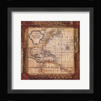 Corners of the Earth - Detail I Framed Print