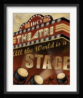 Life's Theatre Fine Art Print