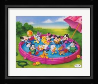 Disney Babies: Kiddie Pool Fine Art Print