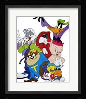 Bugs Bunny & Friends: Hip-Hop Framed Print