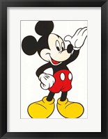 Mickey Mouse: Classic Fine Art Print