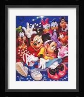 Mickey & Friends: At the Movies Fine Art Print