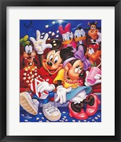 Mickey & Friends: At the Movies Fine Art Print