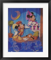 Mickey & Minnie: Stage Play Fine Art Print