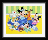 Disney Babies: Kid Doctors Fine Art Print