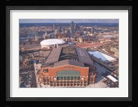 Indianapolis Colts, Lucas Oil Stadium, Indiana Framed Print