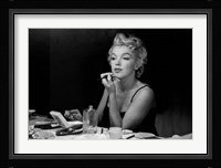 Marilyn Monroe, Backstage Fine Art Print