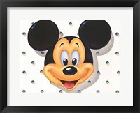 Mickey Mouse: Portrait Fine Art Print
