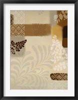 Composition en Brun et Cr?me I Fine Art Print