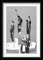 1968 Mexico Olympics Black Power Salute Framed Print
