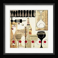 Deco Vino II Fine Art Print