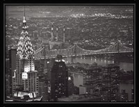 Chrysler Building and Queensboro Bridge Fine Art Print