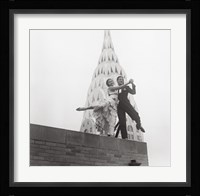 Dancing by the Chrysler Building Fine Art Print