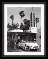 Gas Station, 1950 Fine Art Print