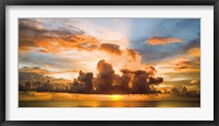 Sunset in Polynesia Fine Art Print