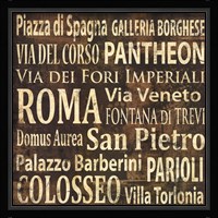 Roma Framed Print