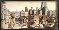 San Francisco View to Bay Bridge Framed Print