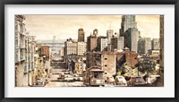 San Francisco View to Bay Bridge Framed Print