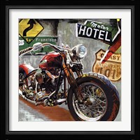 Highway 101 Framed Print