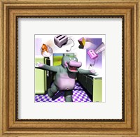 Kitchen Hippo Fine Art Print