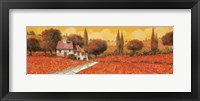 Fuoco Di Toscana Framed Print