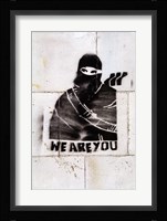 We Are You Framed Print
