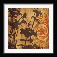 Chocolate Scroll Fine Art Print