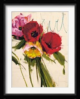 Bouquet of Tulips II Fine Art Print