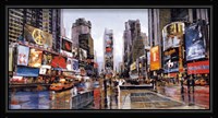 Evening in Times Square Fine Art Print
