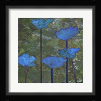 Teal Poppies I Fine Art Print
