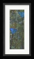 Teal Poppies IV Fine Art Print