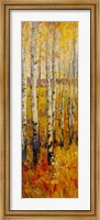 Vivid Birch Forest II Fine Art Print