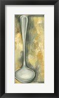 Sophisticated Silver IV Framed Print