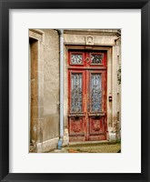 Weathered Doorway I Framed Print