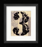 Vintage Numbers III Framed Print