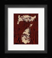 Vintage Numbers VII Framed Print