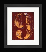 Vintage Numbers IX Framed Print