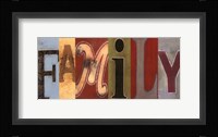 Family Panel Fine Art Print