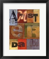 Amsterdam Fine Art Print