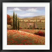 Tuscan Cypress I Fine Art Print
