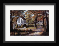 Rustling Leaves Framed Print