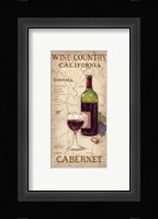 Wine Country II Framed Print