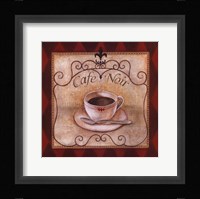 Mocha Latte Framed Print
