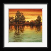 River Sunset I Fine Art Print